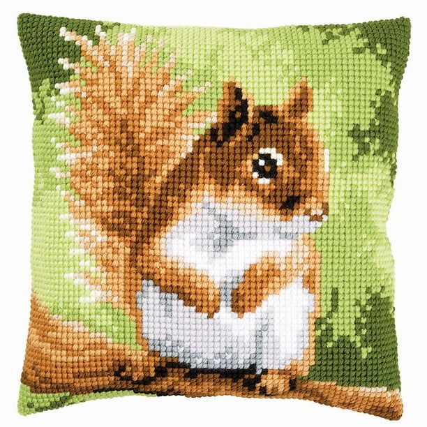 Squirrels hamsters Home Décor For Pattern Cotton Linen Waist Pillow Cushion